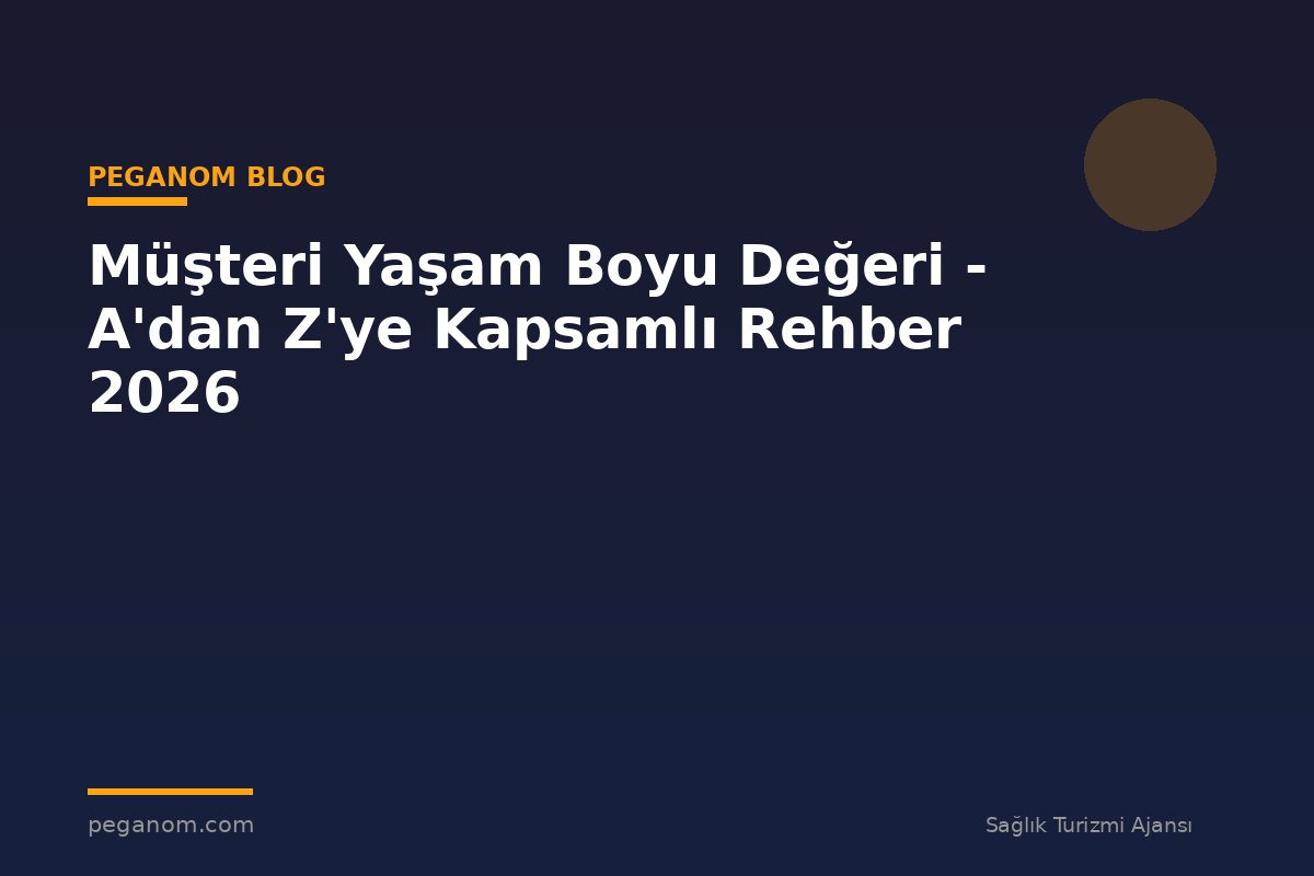 Müşteri Yaşam Boyu Değeri - A'dan Z'ye Kapsamlı Rehber 2026