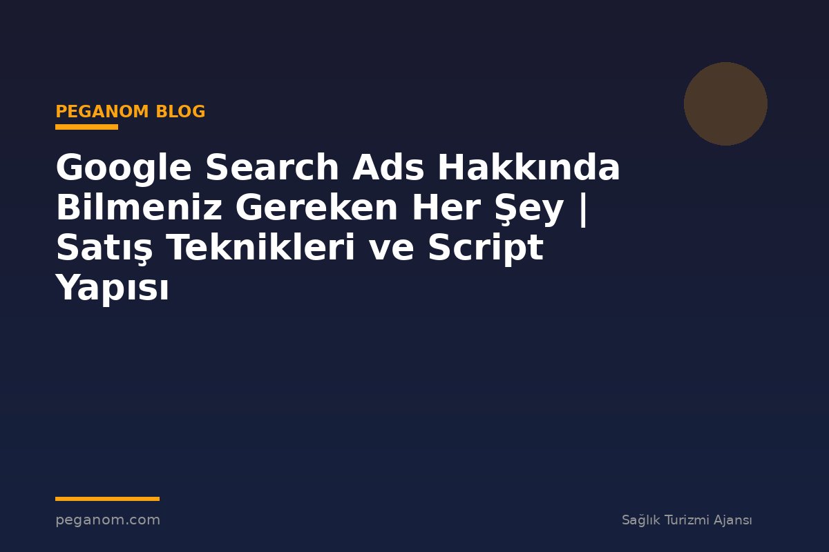 Google Search Ads Hakkında Bilmeniz Gereken Her Şey | Satış Teknikleri ve Script Yapısı