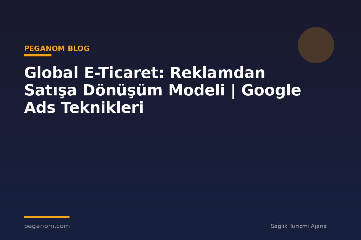 Global E-Ticaret: Reklamdan Satışa Dönüşüm Modeli | Google Ads Teknikleri