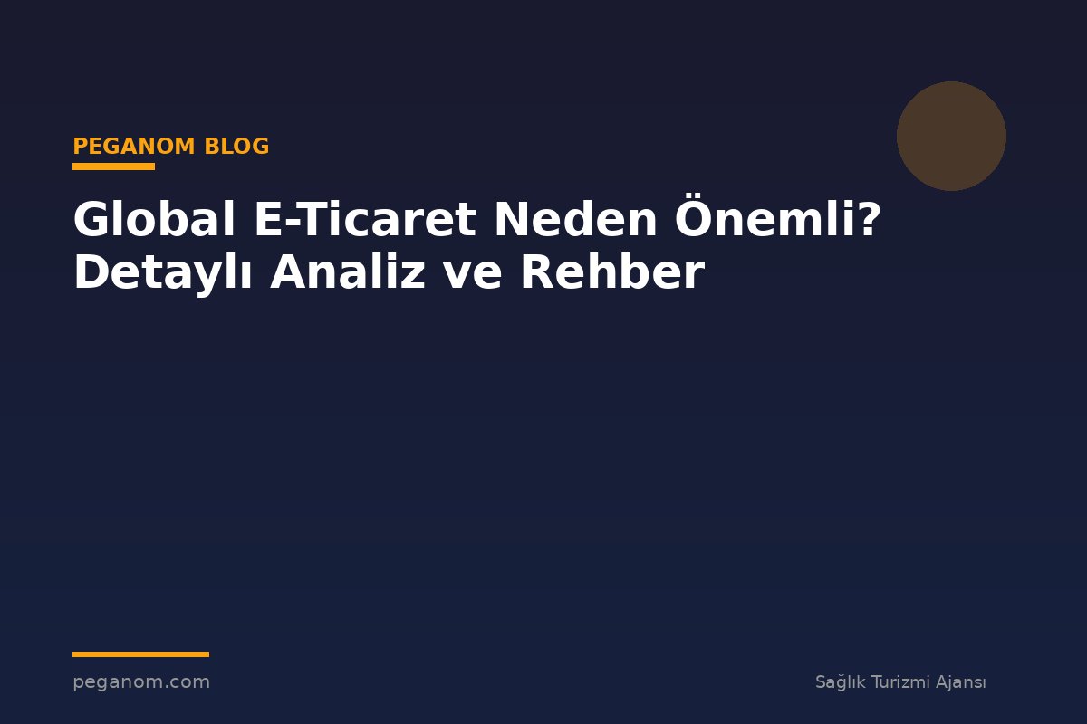 Global E-Ticaret Neden Önemli? Detaylı Analiz ve Rehber