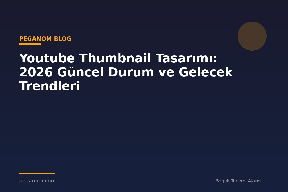 Youtube Thumbnail Tasarımı: 2026 Güncel Durum ve Gelecek Trendleri