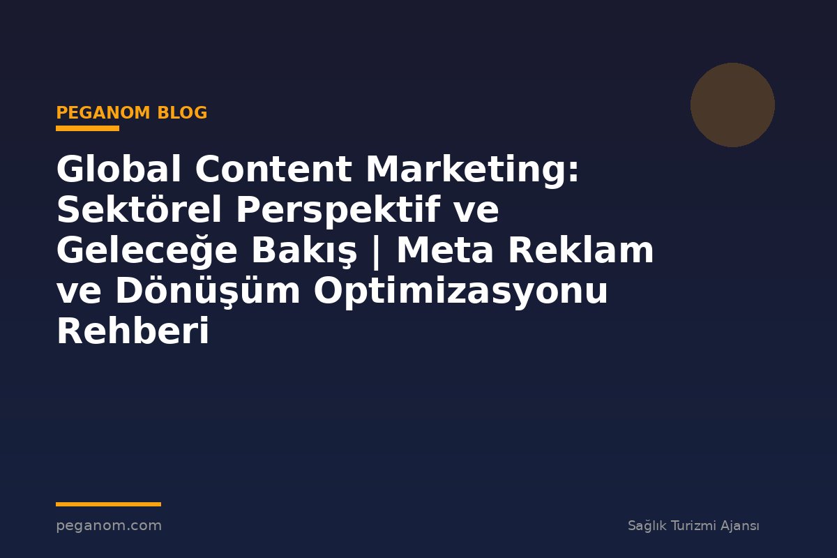 Global Content Marketing: Sektörel Perspektif ve Geleceğe Bakış | Meta Reklam ve Dönüşüm Optimizasyonu Rehberi