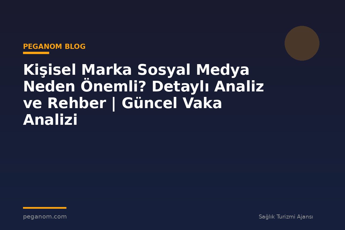 Kişisel Marka Sosyal Medya Neden Önemli? Detaylı Analiz ve Rehber | Güncel Vaka Analizi