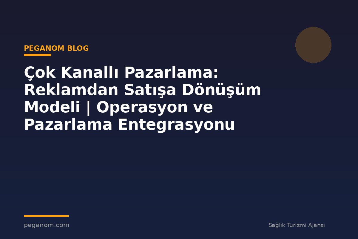 Çok Kanallı Pazarlama: Reklamdan Satışa Dönüşüm Modeli | Operasyon ve Pazarlama Entegrasyonu