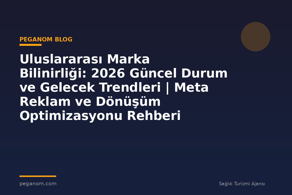 Uluslararası Marka Bilinirliği: 2026 Güncel Durum ve Gelecek Trendleri | Meta Reklam ve Dönüşüm Optimizasyonu Rehberi