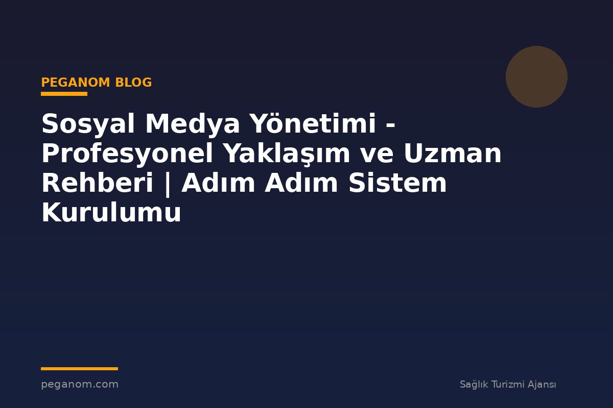 Sosyal Medya Yönetimi - Profesyonel Yaklaşım ve Uzman Rehberi | Adım Adım Sistem Kurulumu