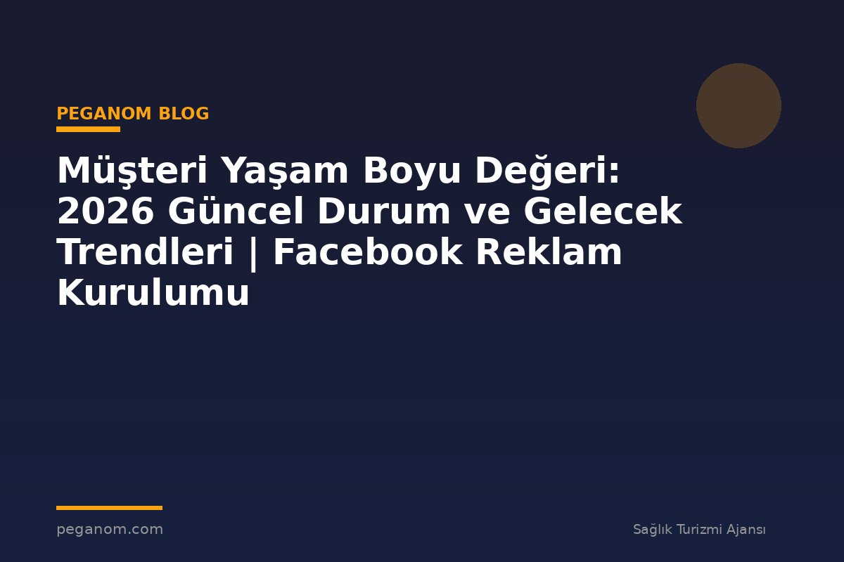 Müşteri Yaşam Boyu Değeri: 2026 Güncel Durum ve Gelecek Trendleri | Facebook Reklam Kurulumu