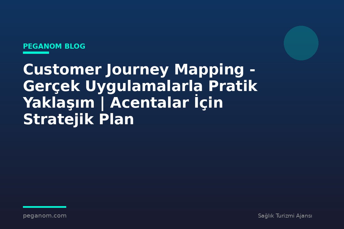 Customer Journey Mapping - Gerçek Uygulamalarla Pratik Yaklaşım | Acentalar İçin Stratejik Plan