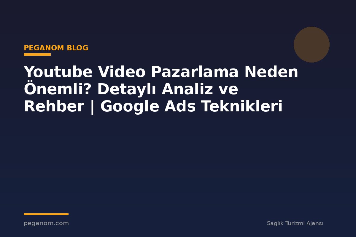 Youtube Video Pazarlama Neden Önemli? Detaylı Analiz ve Rehber | Google Ads Teknikleri