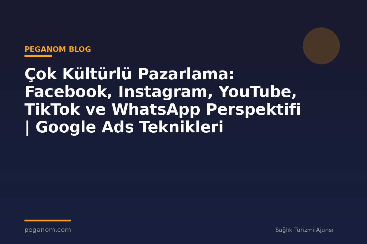 Çok Kültürlü Pazarlama: Facebook, Instagram, YouTube, TikTok ve WhatsApp Perspektifi | Google Ads Teknikleri