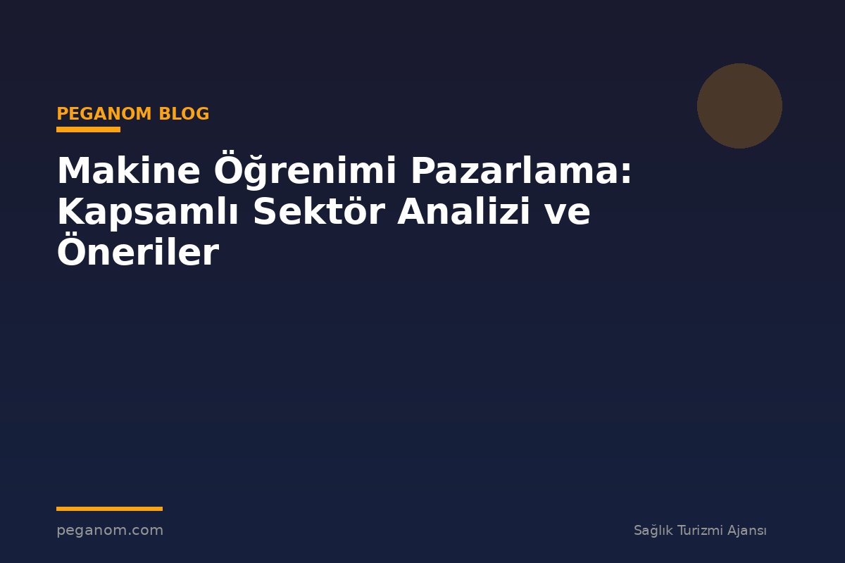 Makine Öğrenimi Pazarlama: Kapsamlı Sektör Analizi ve Öneriler