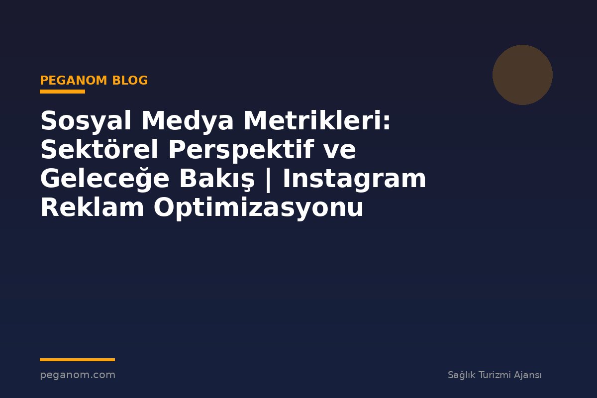 Sosyal Medya Metrikleri: Sektörel Perspektif ve Geleceğe Bakış | Instagram Reklam Optimizasyonu