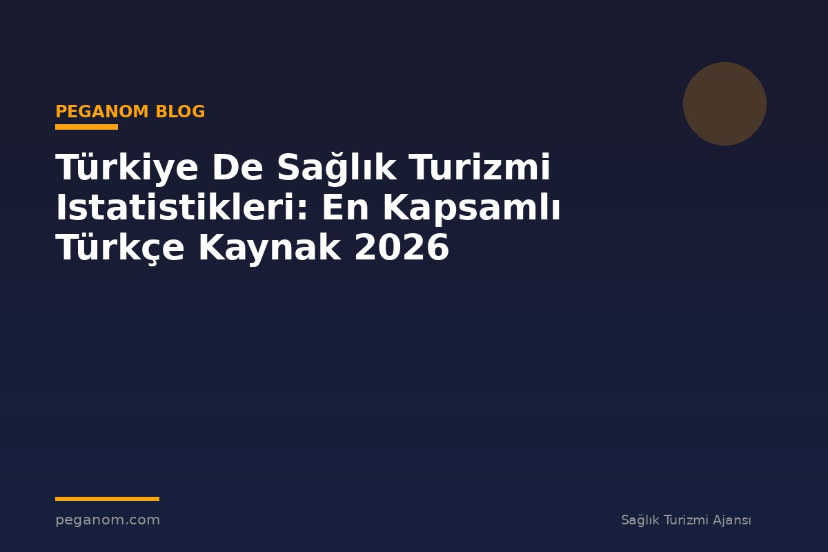 Türkiye De Sağlık Turizmi Istatistikleri: En Kapsamlı Türkçe Kaynak 2026