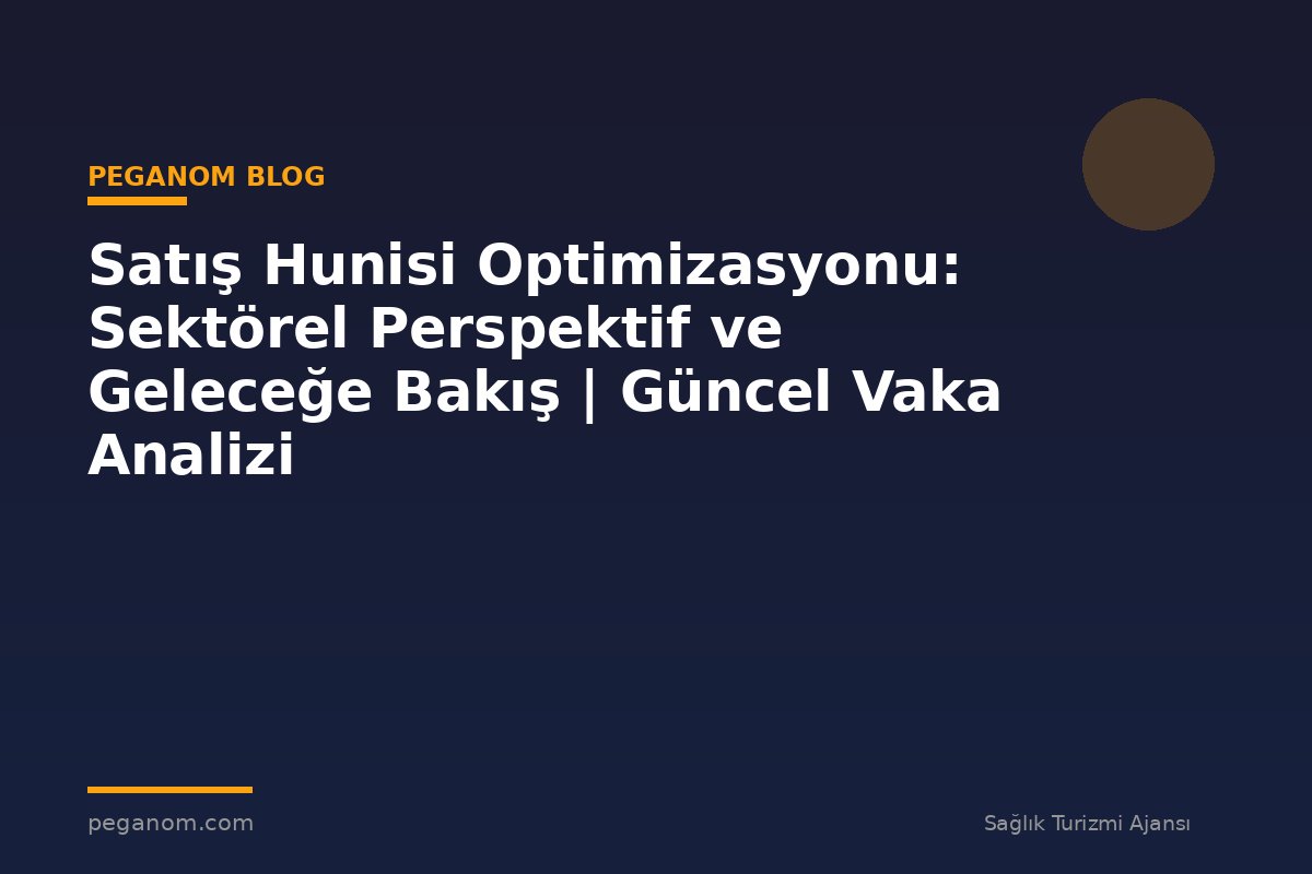 Satış Hunisi Optimizasyonu: Sektörel Perspektif ve Geleceğe Bakış | Güncel Vaka Analizi