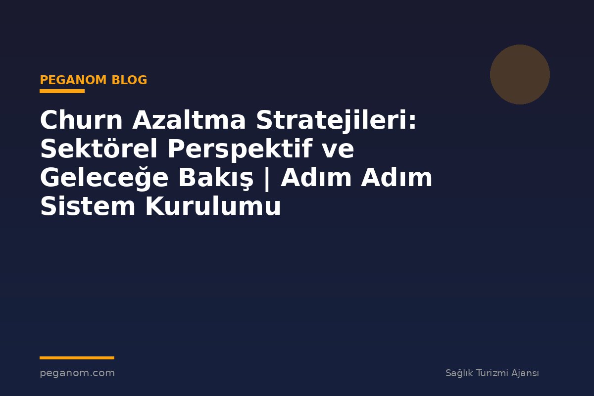 Churn Azaltma Stratejileri: Sektörel Perspektif ve Geleceğe Bakış | Adım Adım Sistem Kurulumu