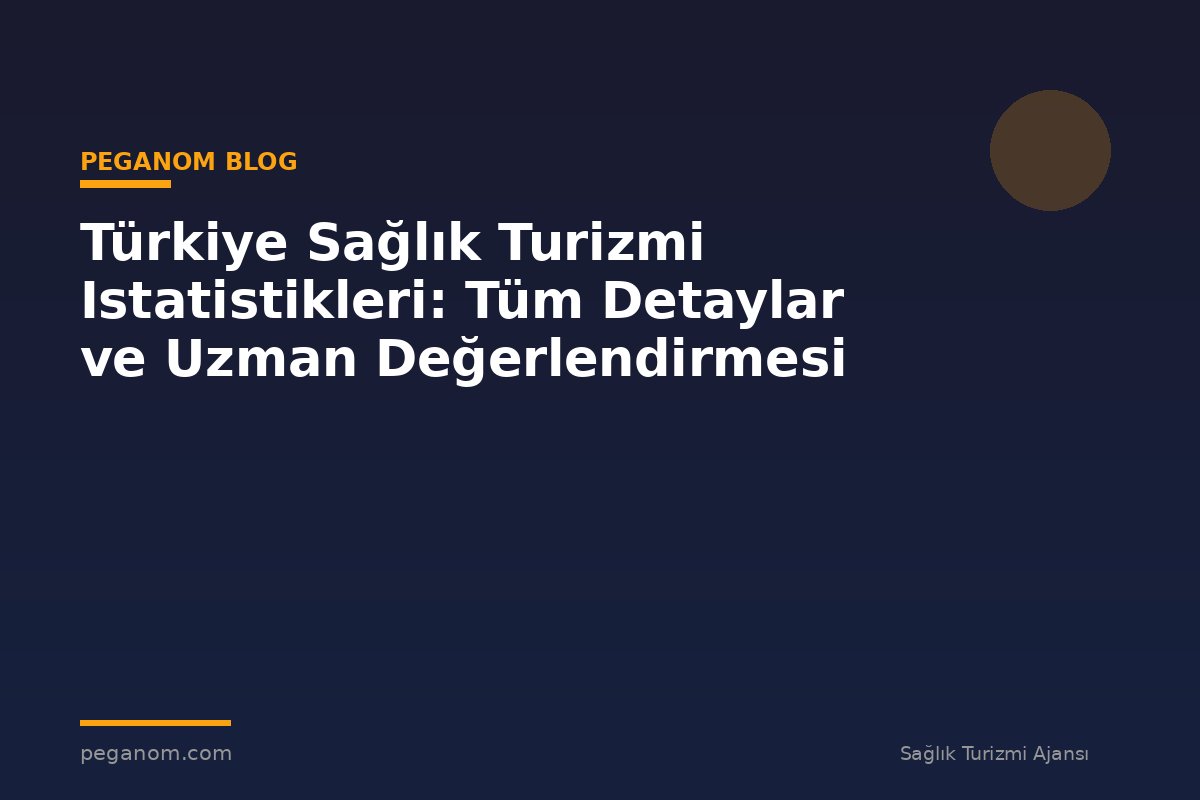 Türkiye Sağlık Turizmi Istatistikleri: Tüm Detaylar ve Uzman Değerlendirmesi