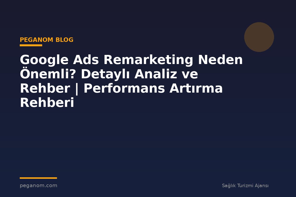 Google Ads Remarketing Neden Önemli? Detaylı Analiz ve Rehber | Performans Artırma Rehberi