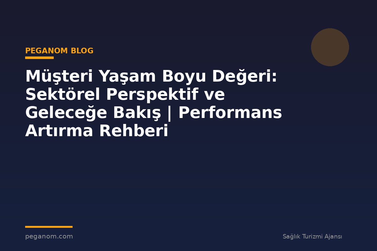 Müşteri Yaşam Boyu Değeri: Sektörel Perspektif ve Geleceğe Bakış | Performans Artırma Rehberi