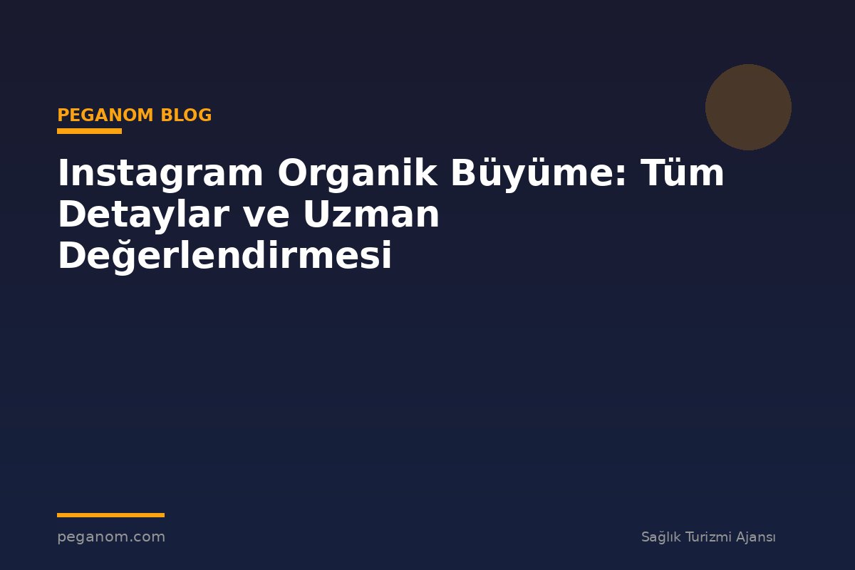 Instagram Organik Büyüme: Tüm Detaylar ve Uzman Değerlendirmesi
