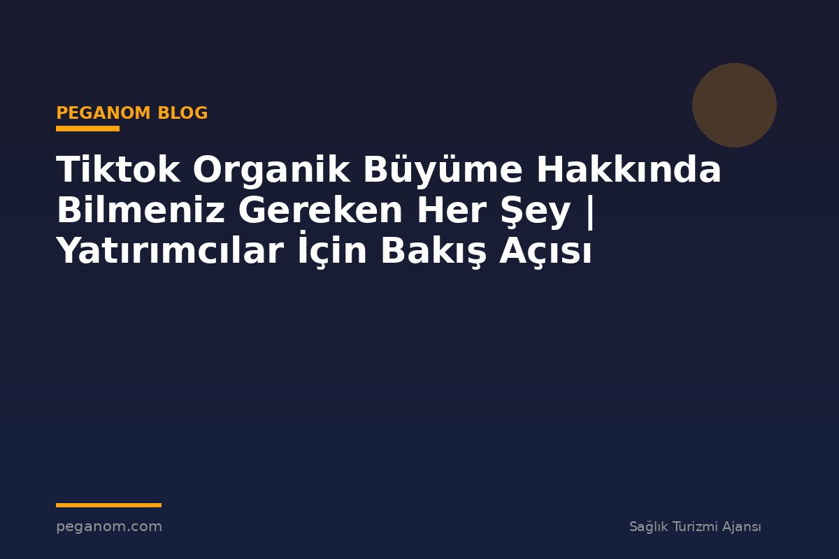 Tiktok Organik Büyüme Hakkında Bilmeniz Gereken Her Şey | Yatırımcılar İçin Bakış Açısı