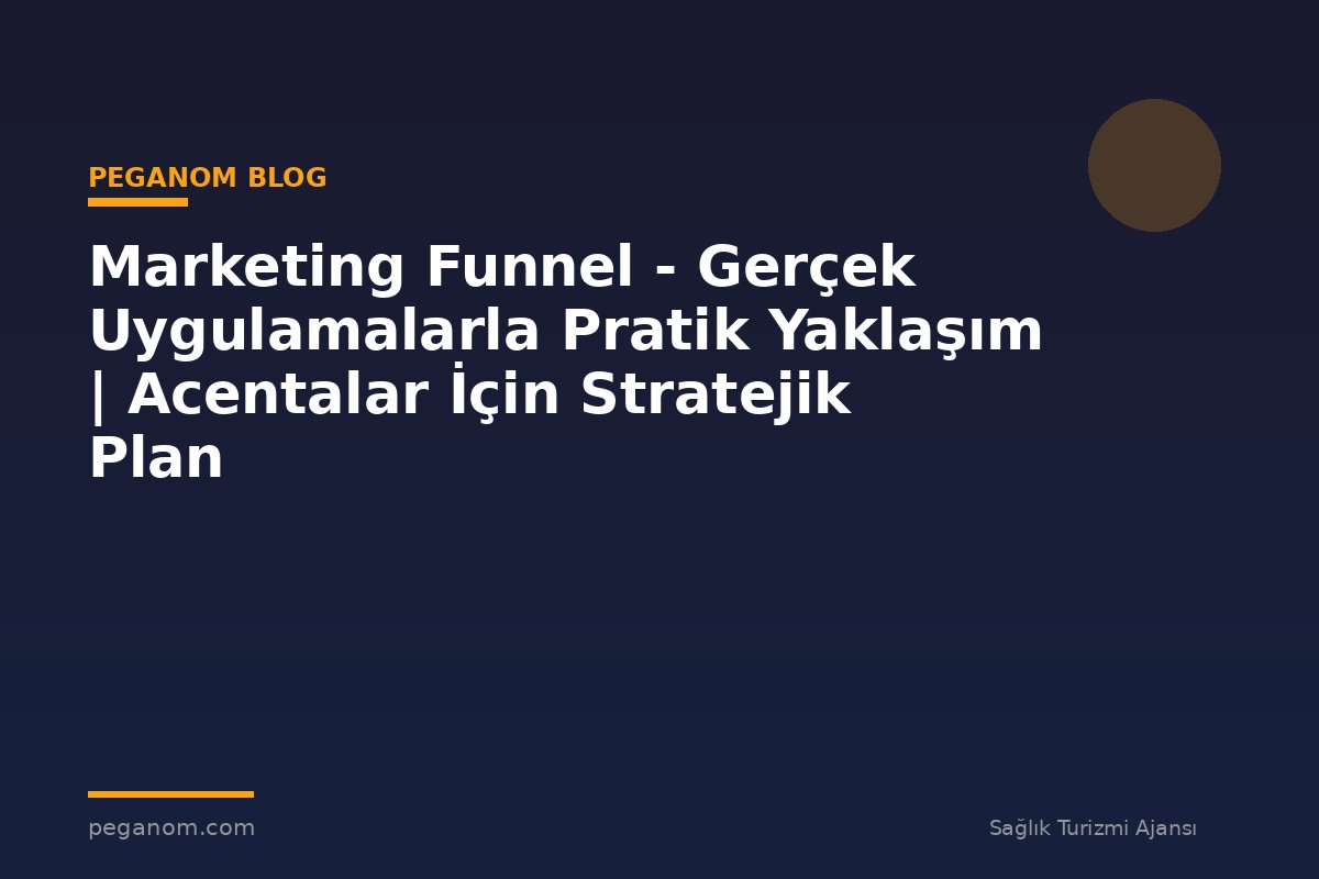 Marketing Funnel - Gerçek Uygulamalarla Pratik Yaklaşım | Acentalar İçin Stratejik Plan