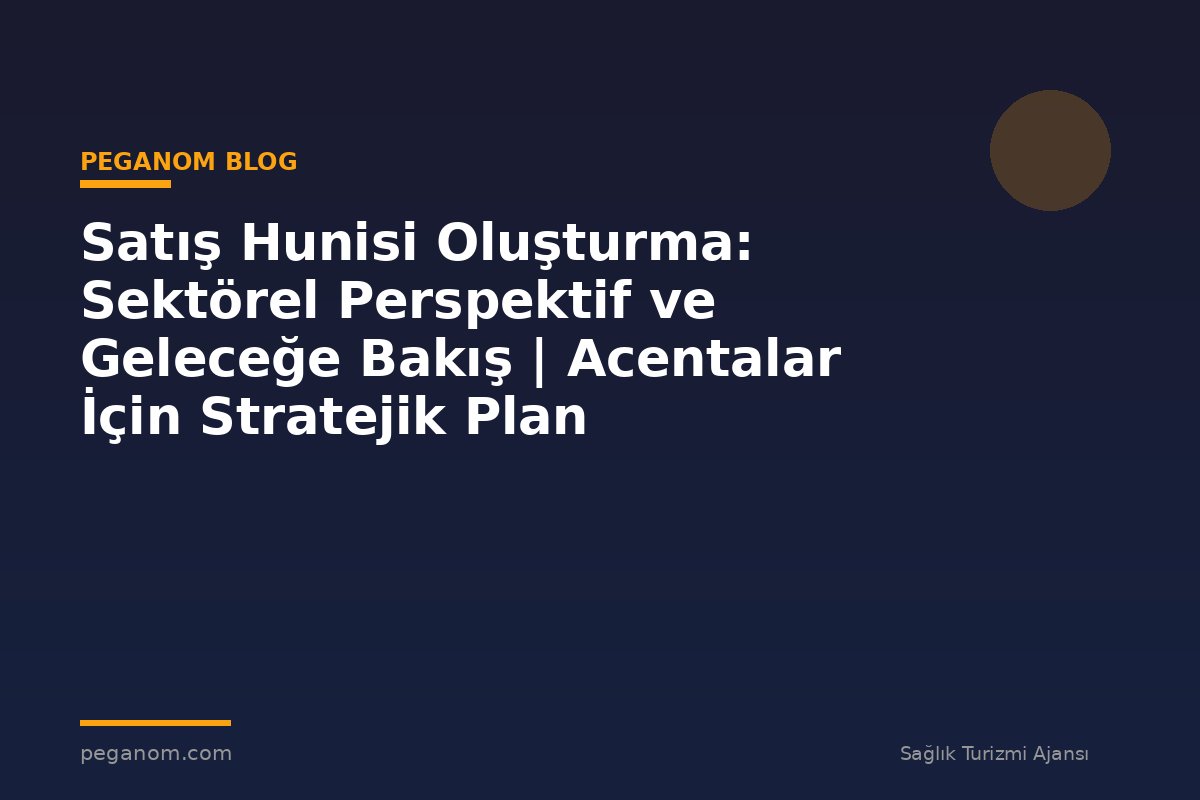 Satış Hunisi Oluşturma: Sektörel Perspektif ve Geleceğe Bakış | Acentalar İçin Stratejik Plan
