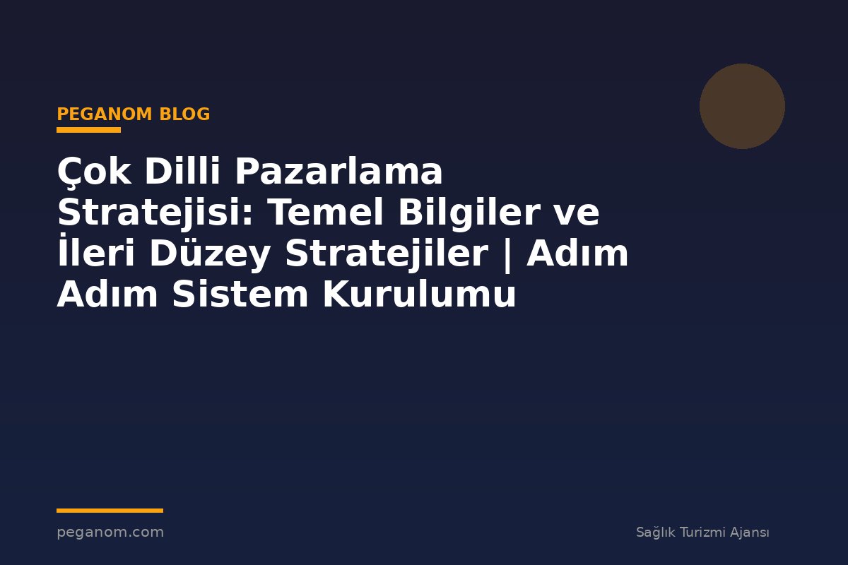 Çok Dilli Pazarlama Stratejisi: Temel Bilgiler ve İleri Düzey Stratejiler | Adım Adım Sistem Kurulumu