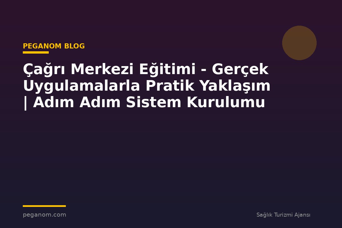 Çağrı Merkezi Eğitimi - Gerçek Uygulamalarla Pratik Yaklaşım | Adım Adım Sistem Kurulumu