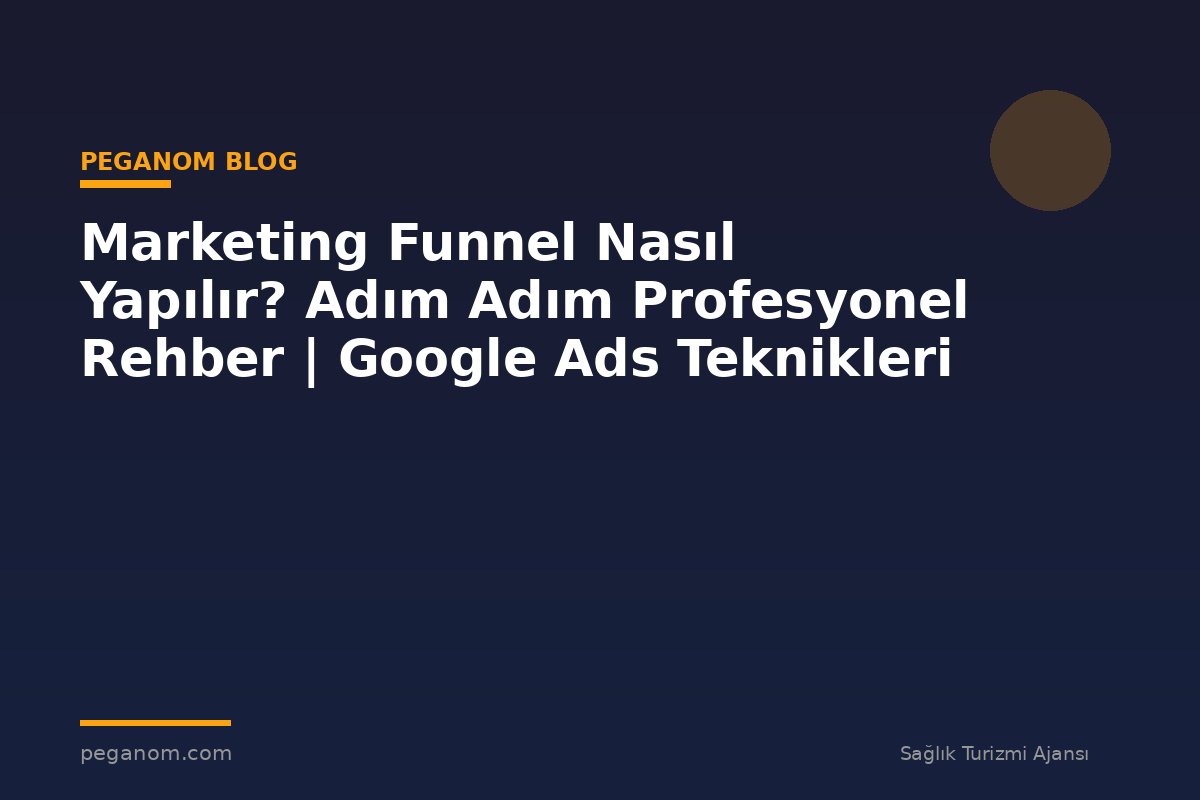 Marketing Funnel Nasıl Yapılır? Adım Adım Profesyonel Rehber | Google Ads Teknikleri