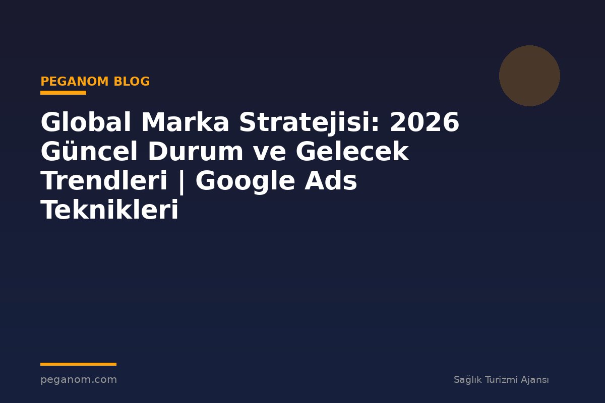 Global Marka Stratejisi: 2026 Güncel Durum ve Gelecek Trendleri | Google Ads Teknikleri