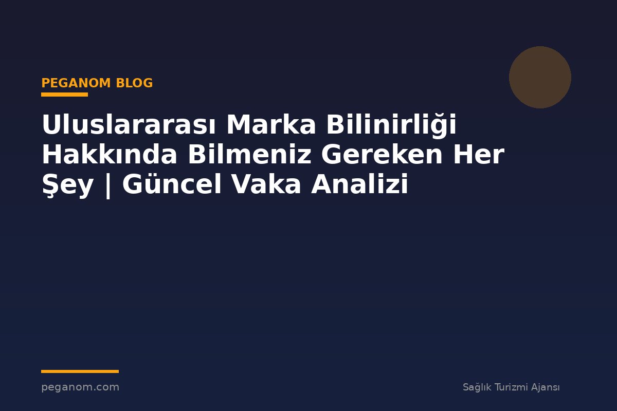 Uluslararası Marka Bilinirliği Hakkında Bilmeniz Gereken Her Şey | Güncel Vaka Analizi