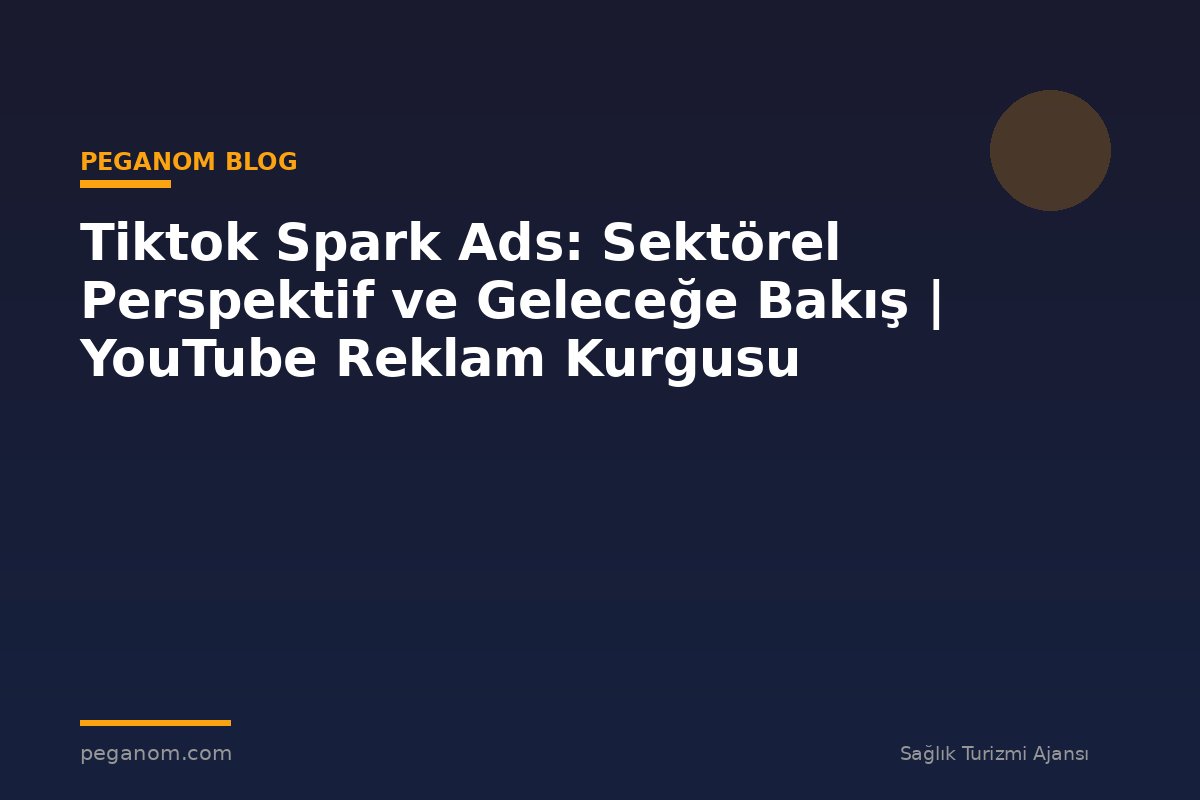 Tiktok Spark Ads: Sektörel Perspektif ve Geleceğe Bakış | YouTube Reklam Kurgusu