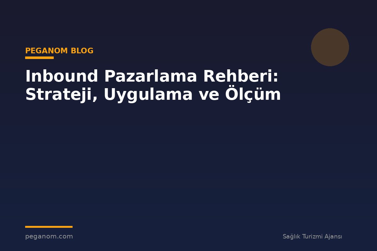 Inbound Pazarlama Rehberi: Strateji, Uygulama ve Ölçüm