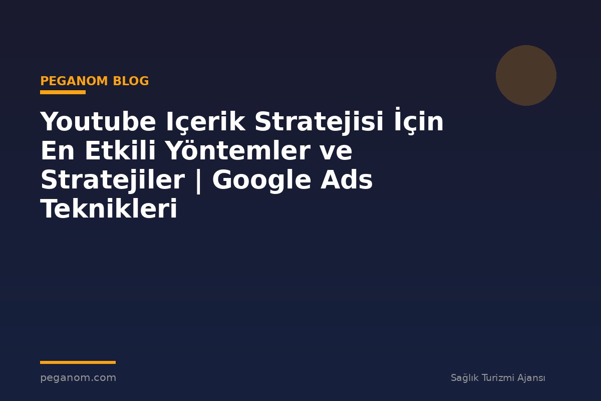Youtube Içerik Stratejisi İçin En Etkili Yöntemler ve Stratejiler | Google Ads Teknikleri