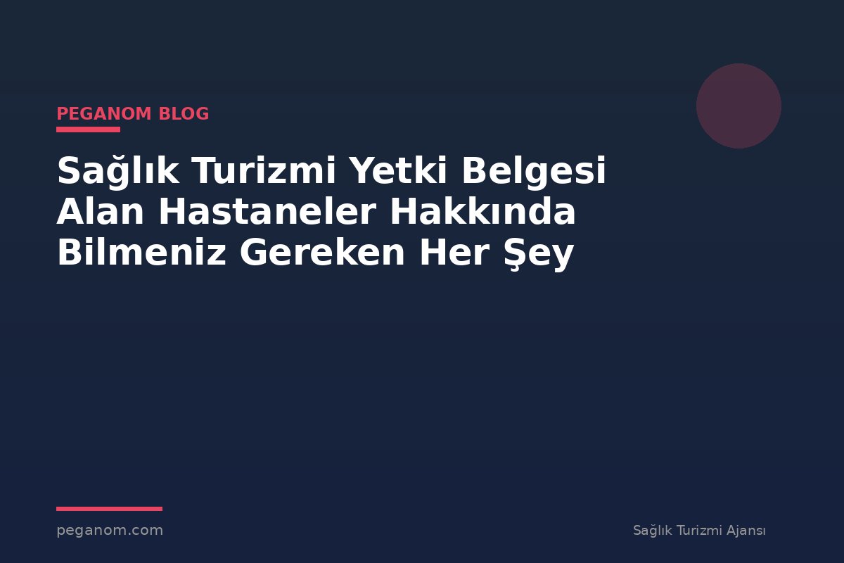 Sağlık Turizmi Yetki Belgesi Alan Hastaneler Hakkında Bilmeniz Gereken Her Şey