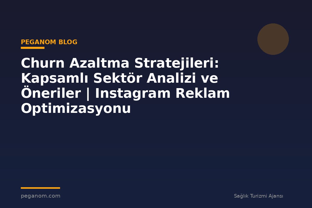 Churn Azaltma Stratejileri: Kapsamlı Sektör Analizi ve Öneriler | Instagram Reklam Optimizasyonu