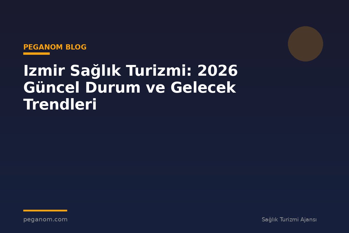 Izmir Sağlık Turizmi: 2026 Güncel Durum ve Gelecek Trendleri