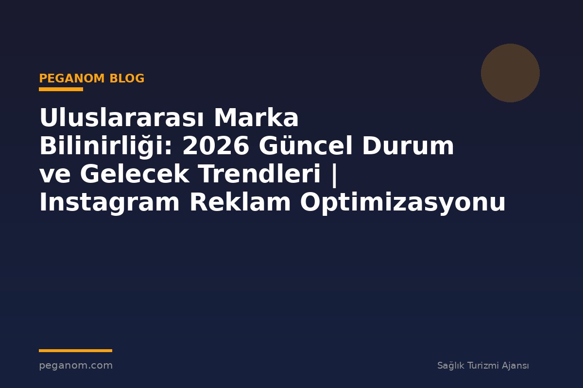 Uluslararası Marka Bilinirliği: 2026 Güncel Durum ve Gelecek Trendleri | Instagram Reklam Optimizasyonu