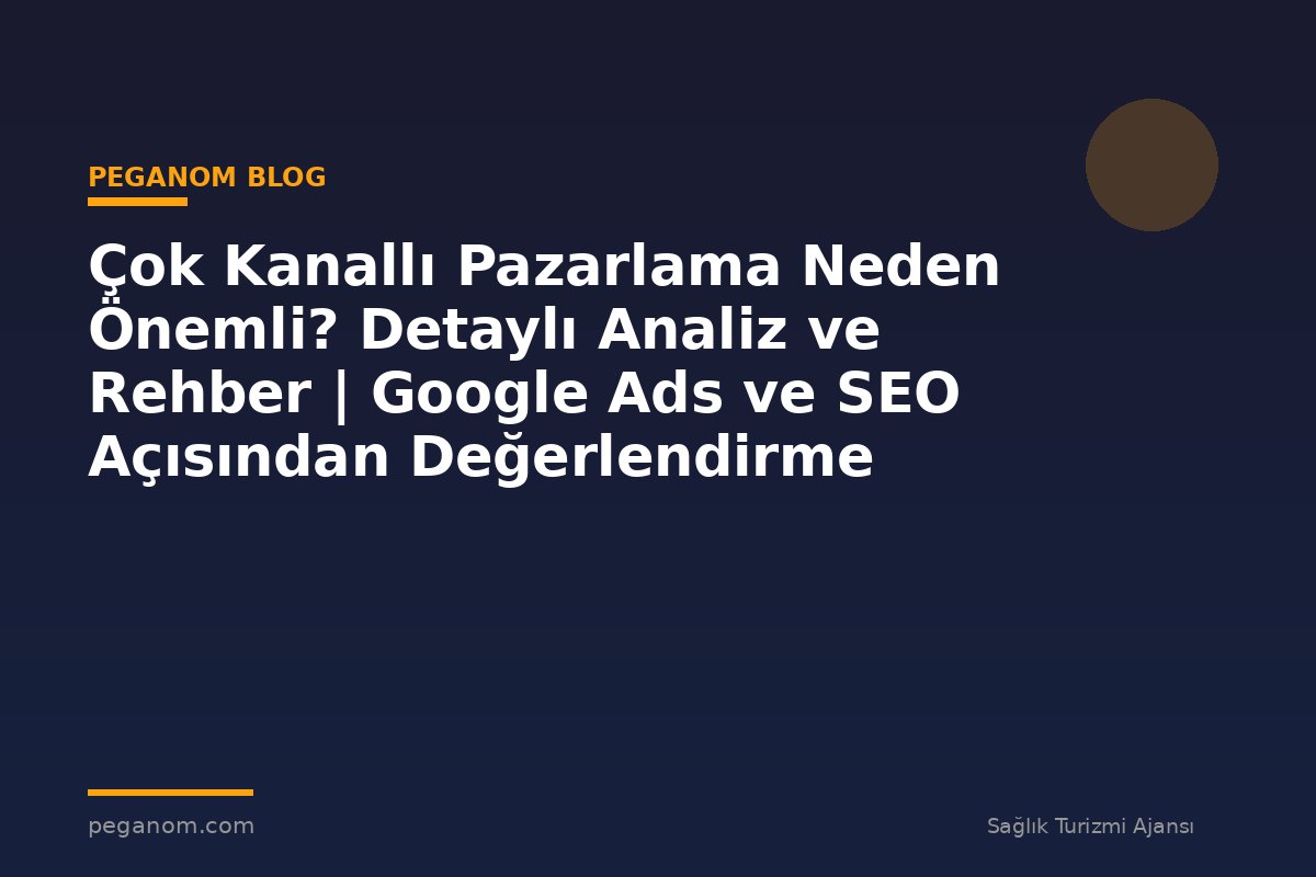 Çok Kanallı Pazarlama Neden Önemli? Detaylı Analiz ve Rehber | Google Ads ve SEO Açısından Değerlendirme