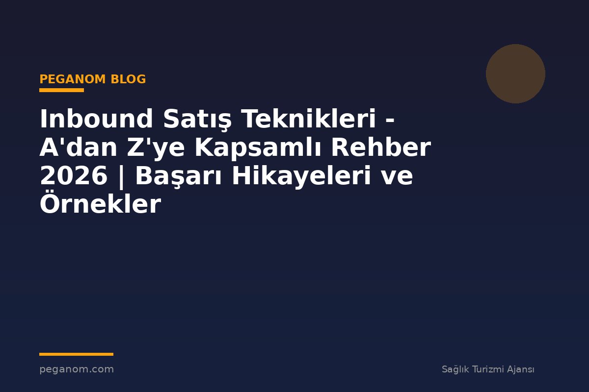 Inbound Satış Teknikleri - A'dan Z'ye Kapsamlı Rehber 2026 | Başarı Hikayeleri ve Örnekler
