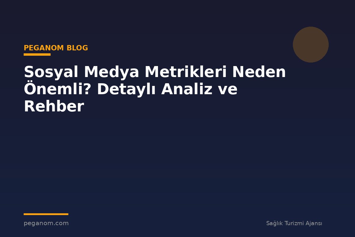 Sosyal Medya Metrikleri Neden Önemli? Detaylı Analiz ve Rehber