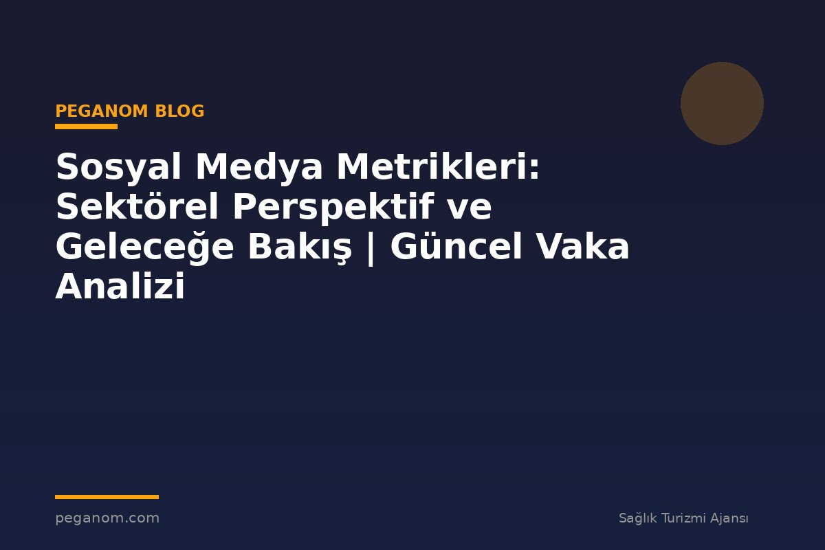 Sosyal Medya Metrikleri: Sektörel Perspektif ve Geleceğe Bakış | Güncel Vaka Analizi