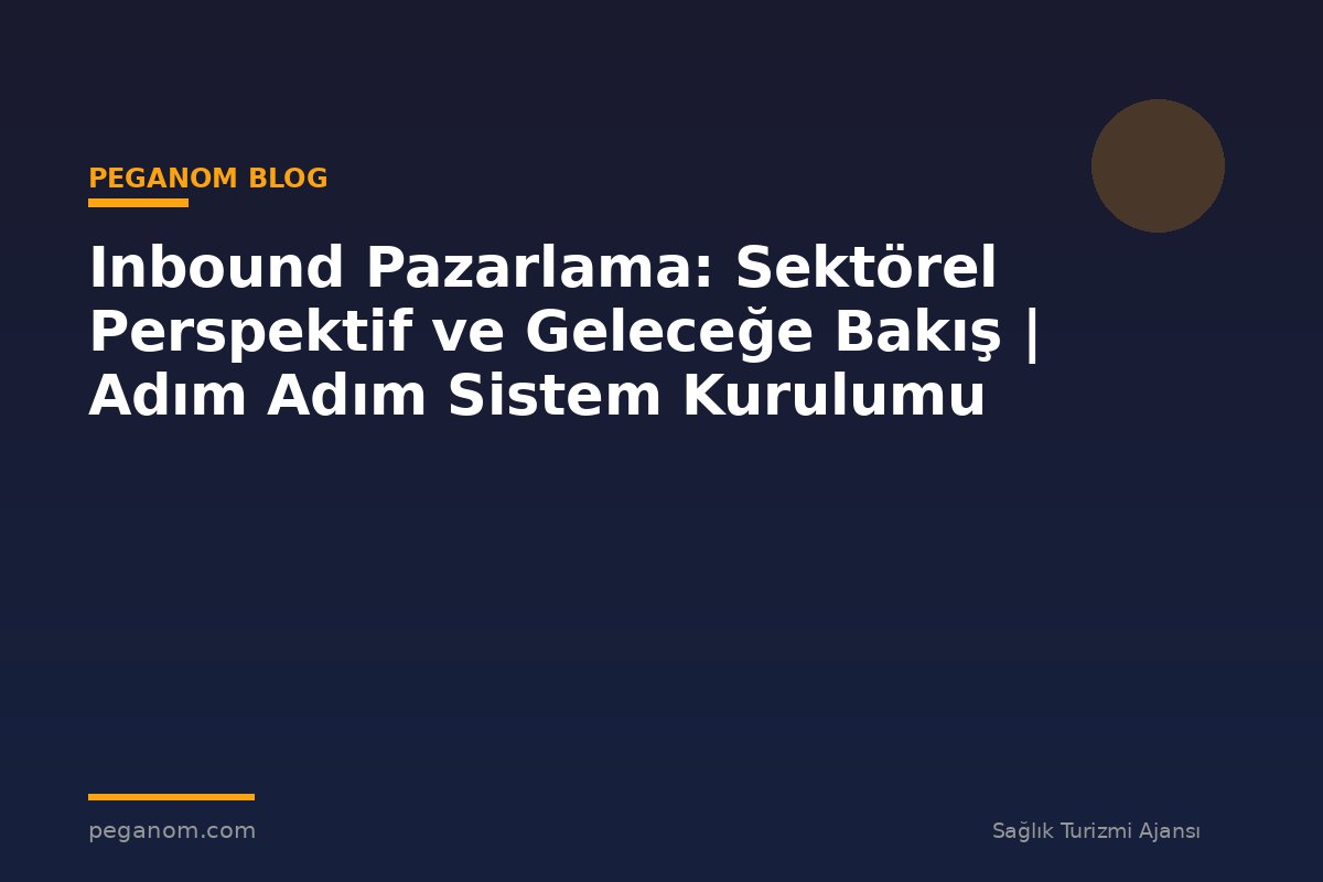 Inbound Pazarlama: Sektörel Perspektif ve Geleceğe Bakış | Adım Adım Sistem Kurulumu