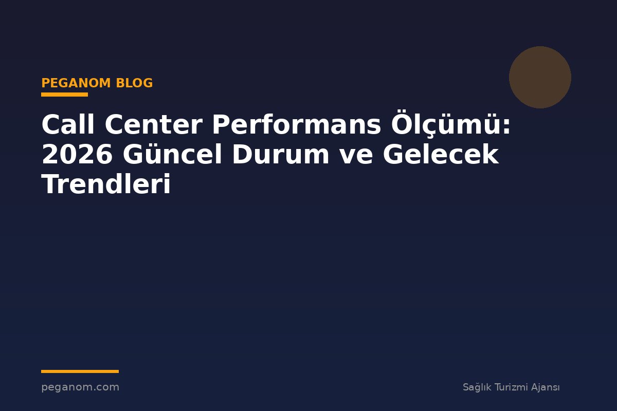 Call Center Performans Ölçümü: 2026 Güncel Durum ve Gelecek Trendleri