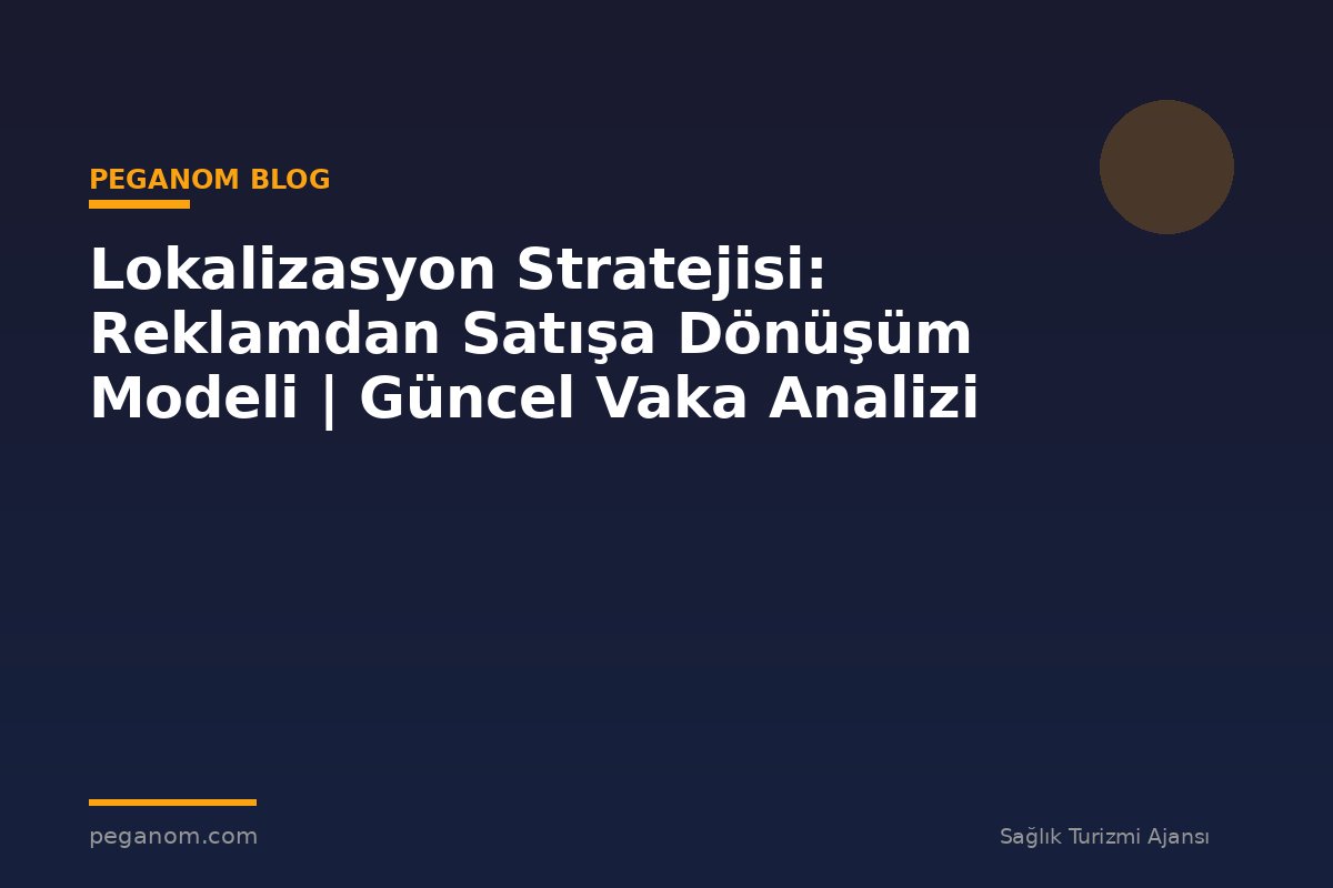 Lokalizasyon Stratejisi: Reklamdan Satışa Dönüşüm Modeli | Güncel Vaka Analizi