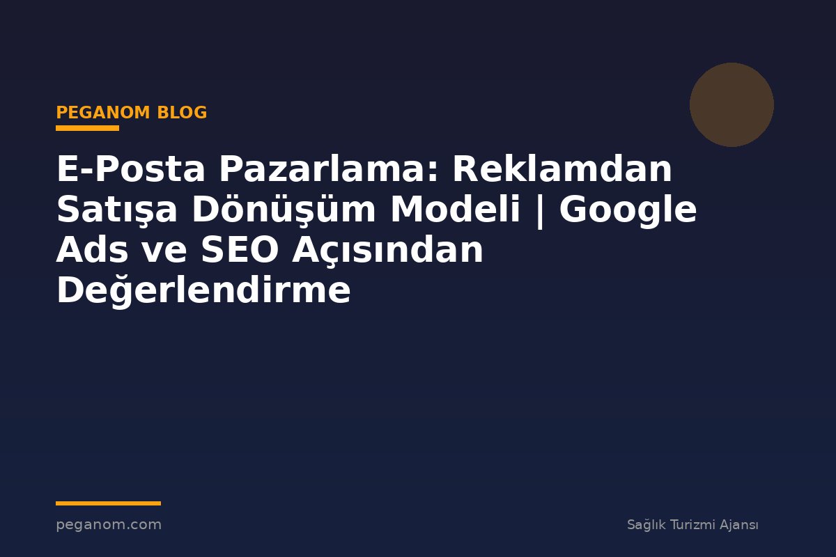 E-Posta Pazarlama: Reklamdan Satışa Dönüşüm Modeli | Google Ads ve SEO Açısından Değerlendirme