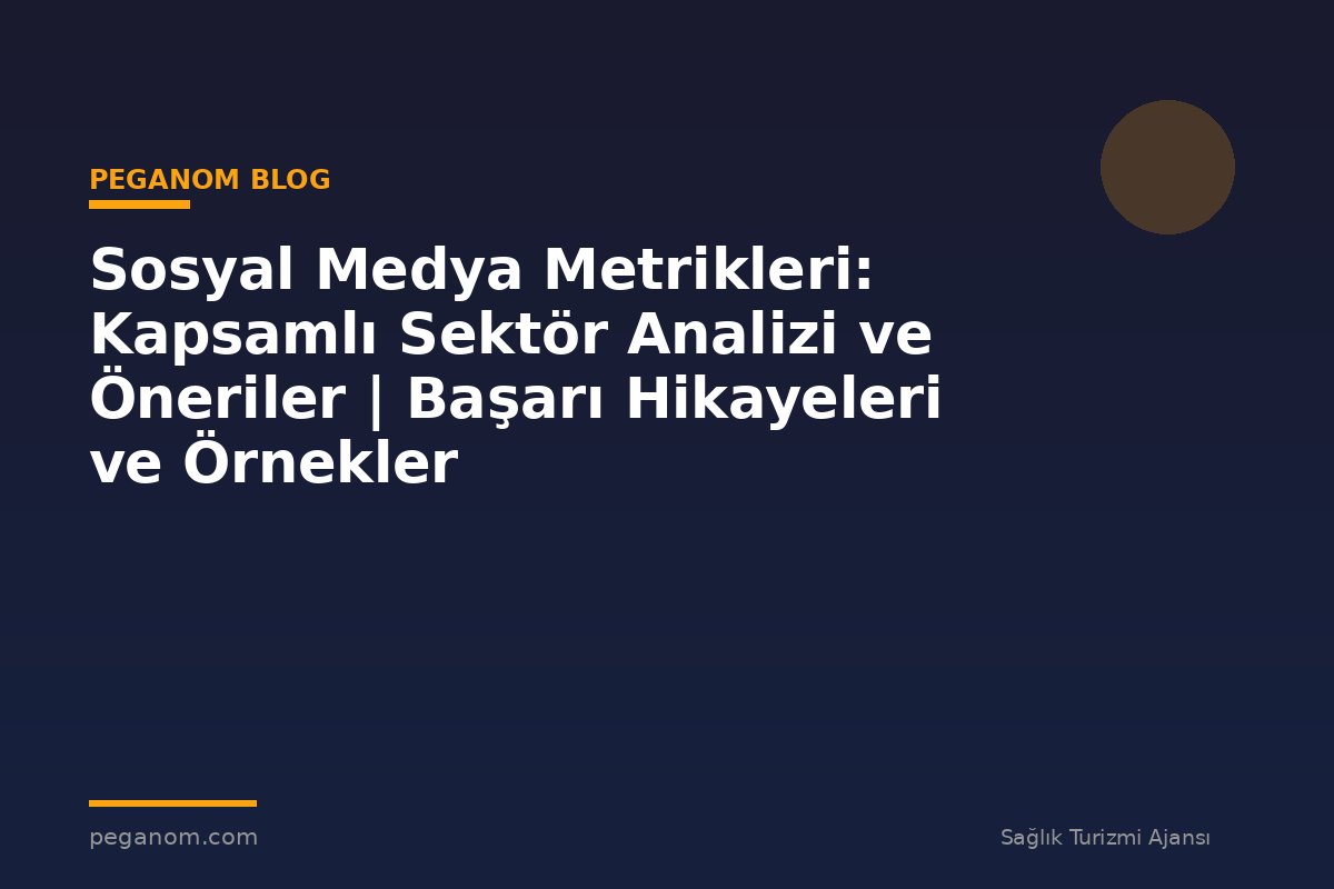 Sosyal Medya Metrikleri: Kapsamlı Sektör Analizi ve Öneriler | Başarı Hikayeleri ve Örnekler