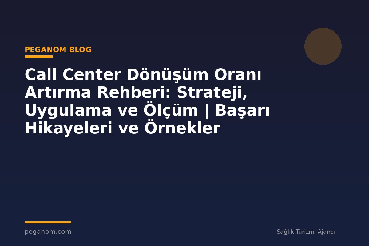 Call Center Dönüşüm Oranı Artırma Rehberi: Strateji, Uygulama ve Ölçüm | Başarı Hikayeleri ve Örnekler