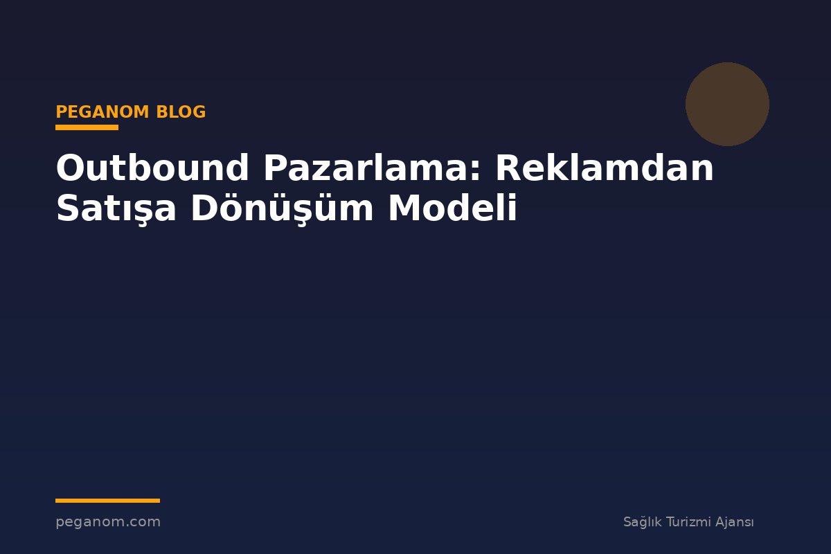 Outbound Pazarlama: Reklamdan Satışa Dönüşüm Modeli