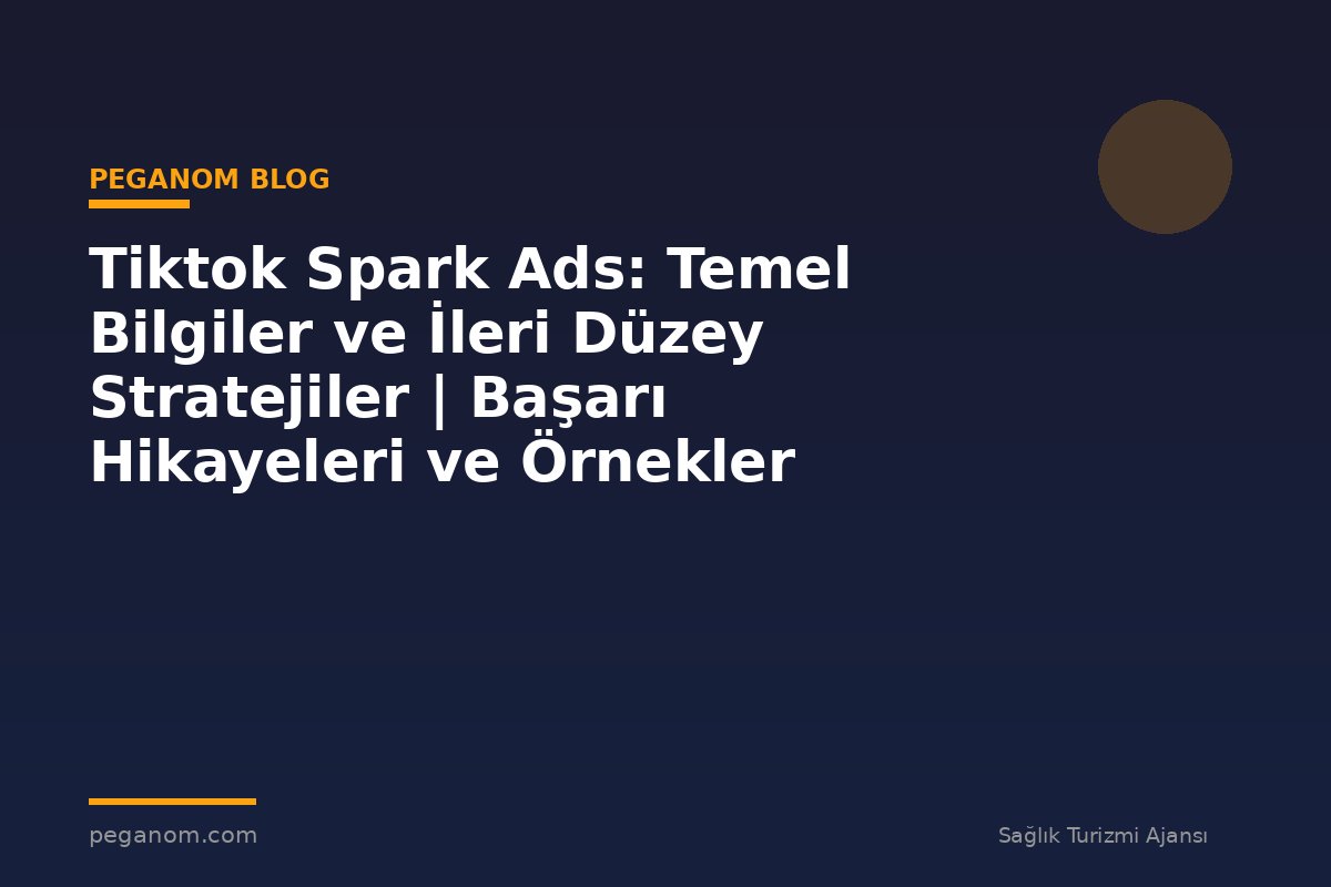 Tiktok Spark Ads: Temel Bilgiler ve İleri Düzey Stratejiler | Başarı Hikayeleri ve Örnekler